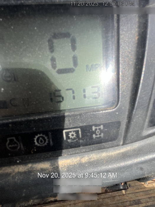 2022 Kubota RTV-X1140W-H Plastic Canopy, Windshield Acrylic Clear, LED Strobe Light, Wire Harness Kit, Back up Alarm