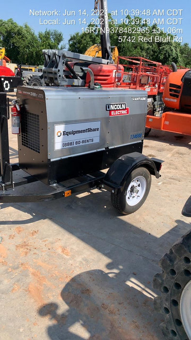 2021 Lincoln Electric Vantage 322 Ready Pak 3