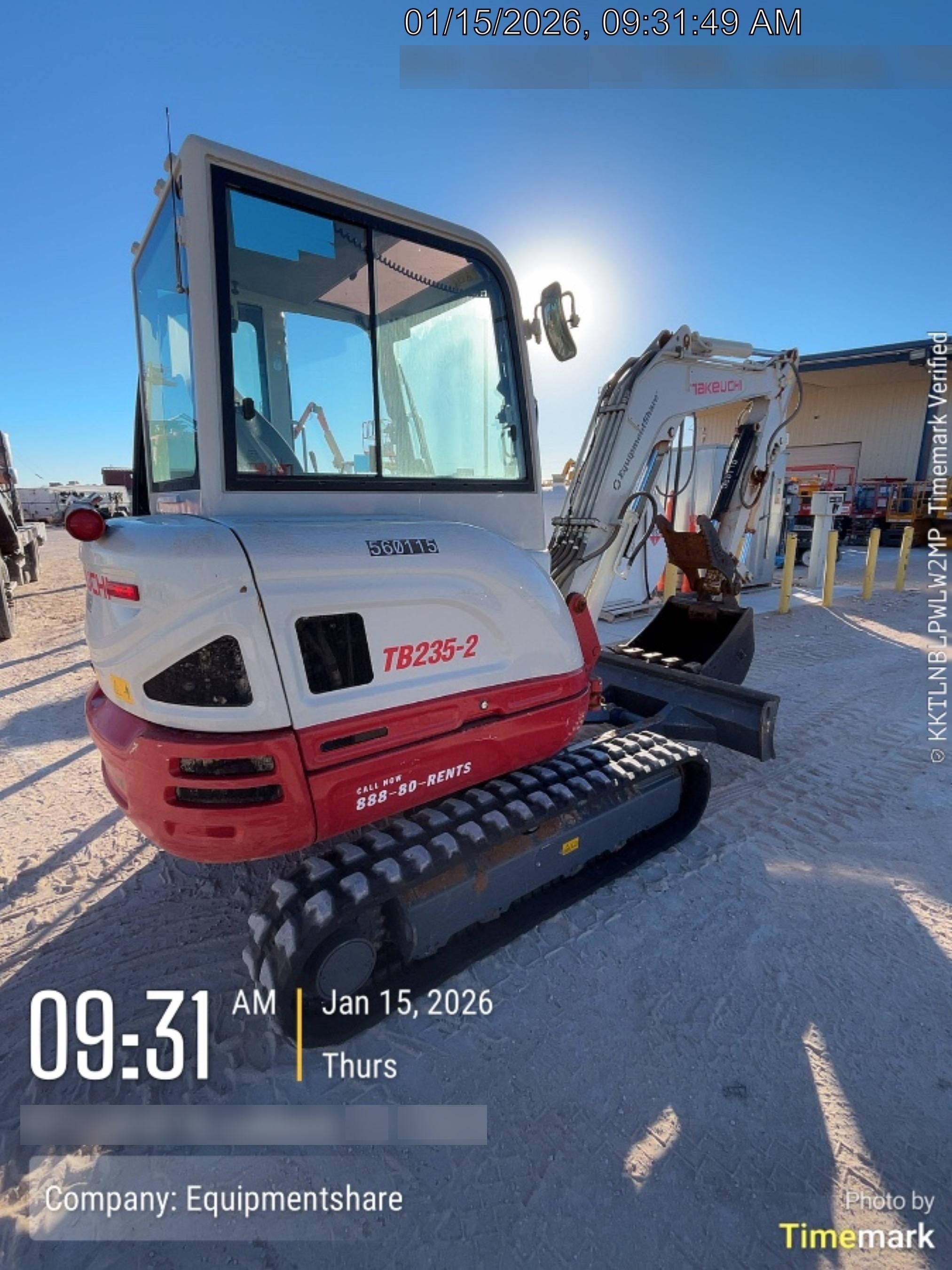 2025 TAKEUCHI TB235-2CR