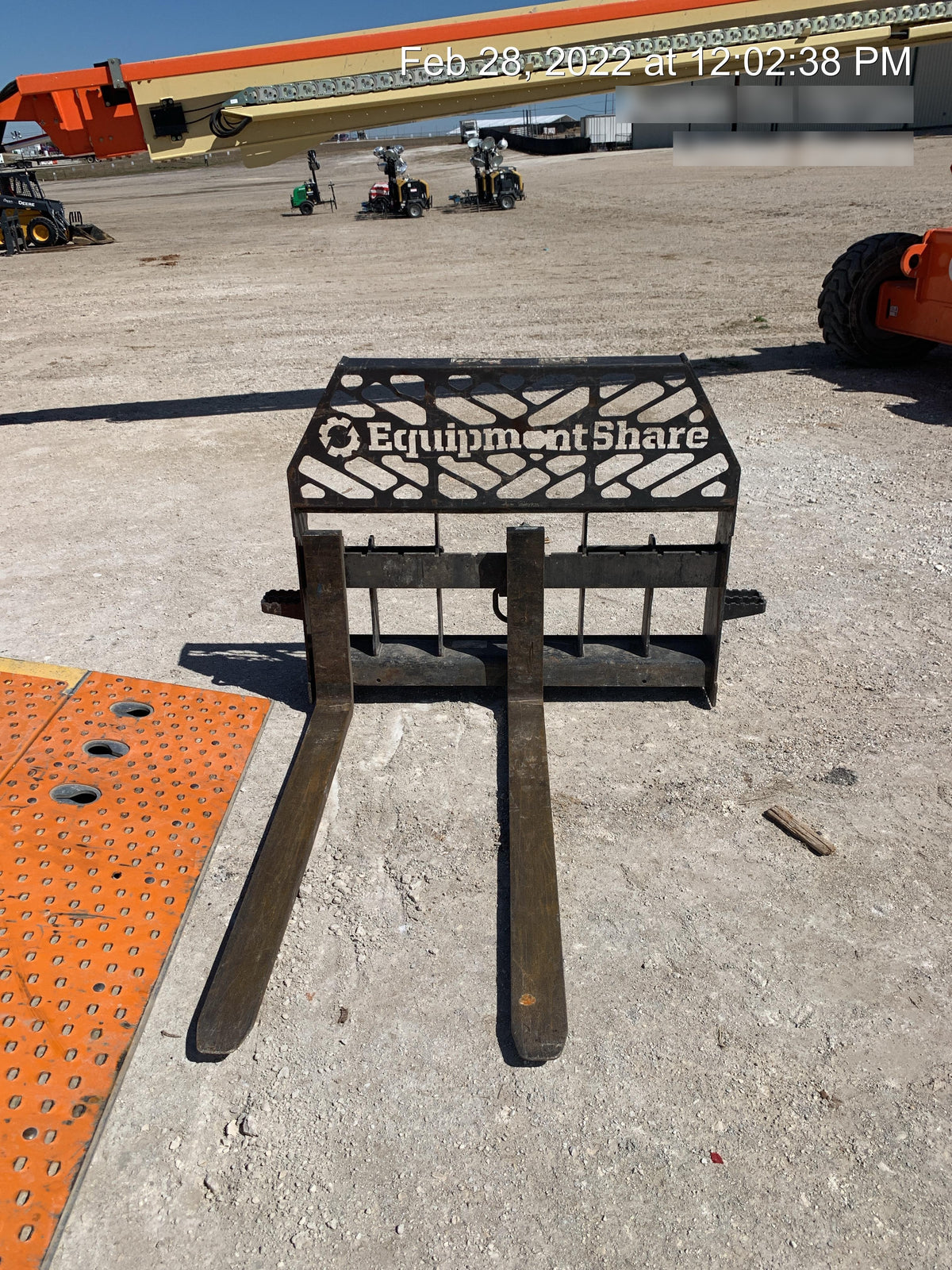 2020 EMKAY 48" Pallet Forks - Emkay