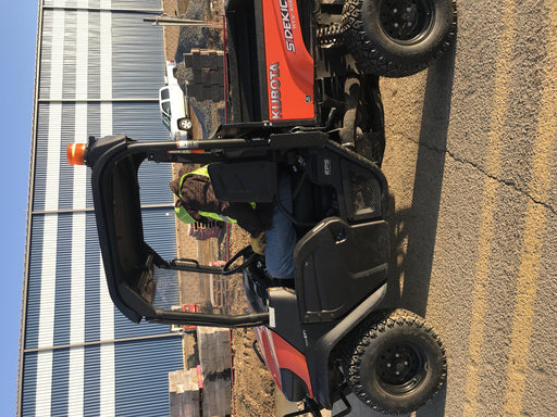 2019 Kubota RTV-XG850WL-H 4wd Utility Cart, Gas, 2 Seat, LED Strobe, Windshield Tempered Glass, Plastic Canopy, Wire Harness Kit, Backup Alarm