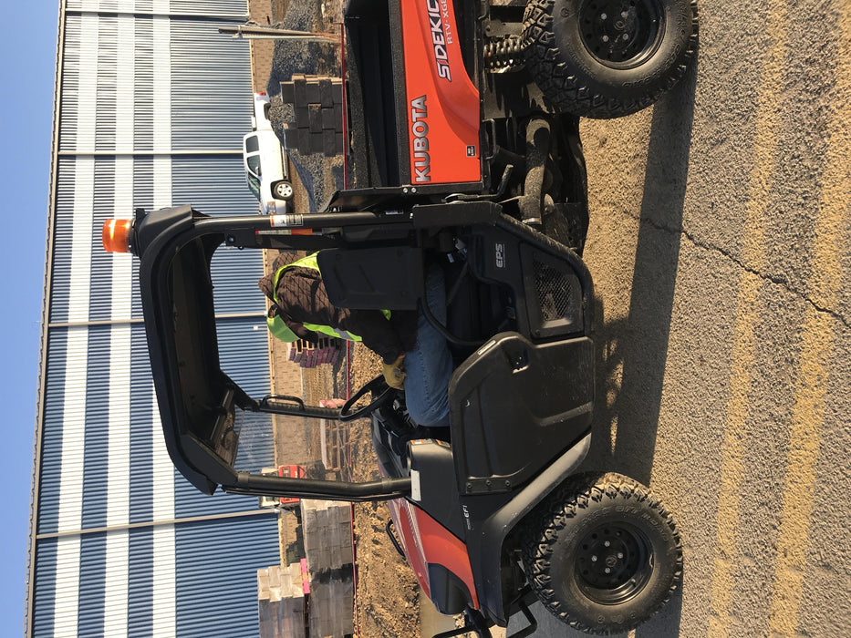 2019 Kubota RTV-XG850WL-H 4wd Utility Cart, Gas, 2 Seat, LED Strobe, Windshield Tempered Glass, Plastic Canopy, Wire Harness Kit, Backup Alarm