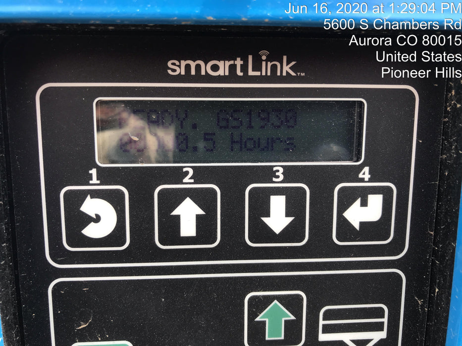 2020 Genie GS-1930 Fixed rails with chain entry gate - Pre A92.20