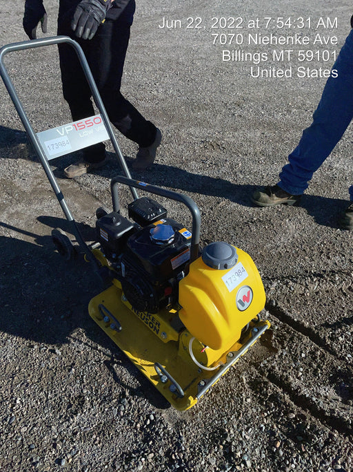 2021 WACKER NEUSON VP1550AW