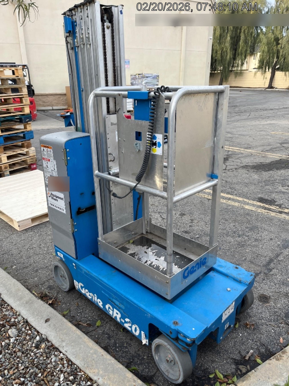 2020 GENIE GR-20