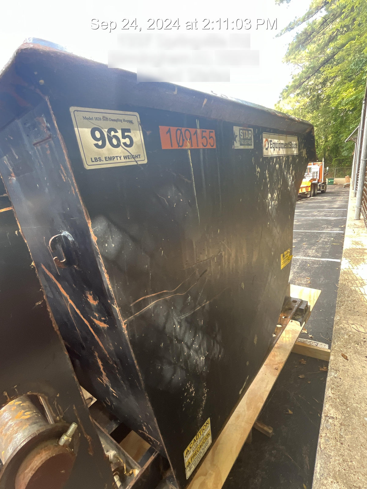 2020 STAR INDUSTRIES M-1820 - Self-Dump Hopper
