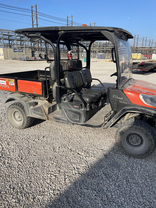2022 Kubota RTV-X1140W-H Plastic Canopy, Windshield Acrylic Clear, LED Strobe Light, Wire Harness Kit, Back up Alarm