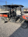2022 Kubota RTV-X1140W-H Plastic Canopy, Windshield Acrylic Clear, LED Strobe Light, Wire Harness Kit, Back up Alarm