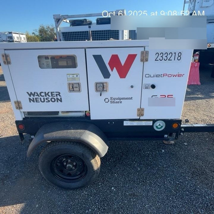 2022 WACKER NEUSON G25