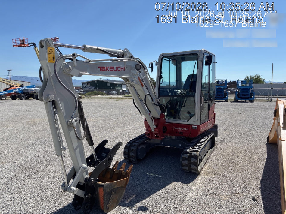 2025 TAKEUCHI TB235-2CR