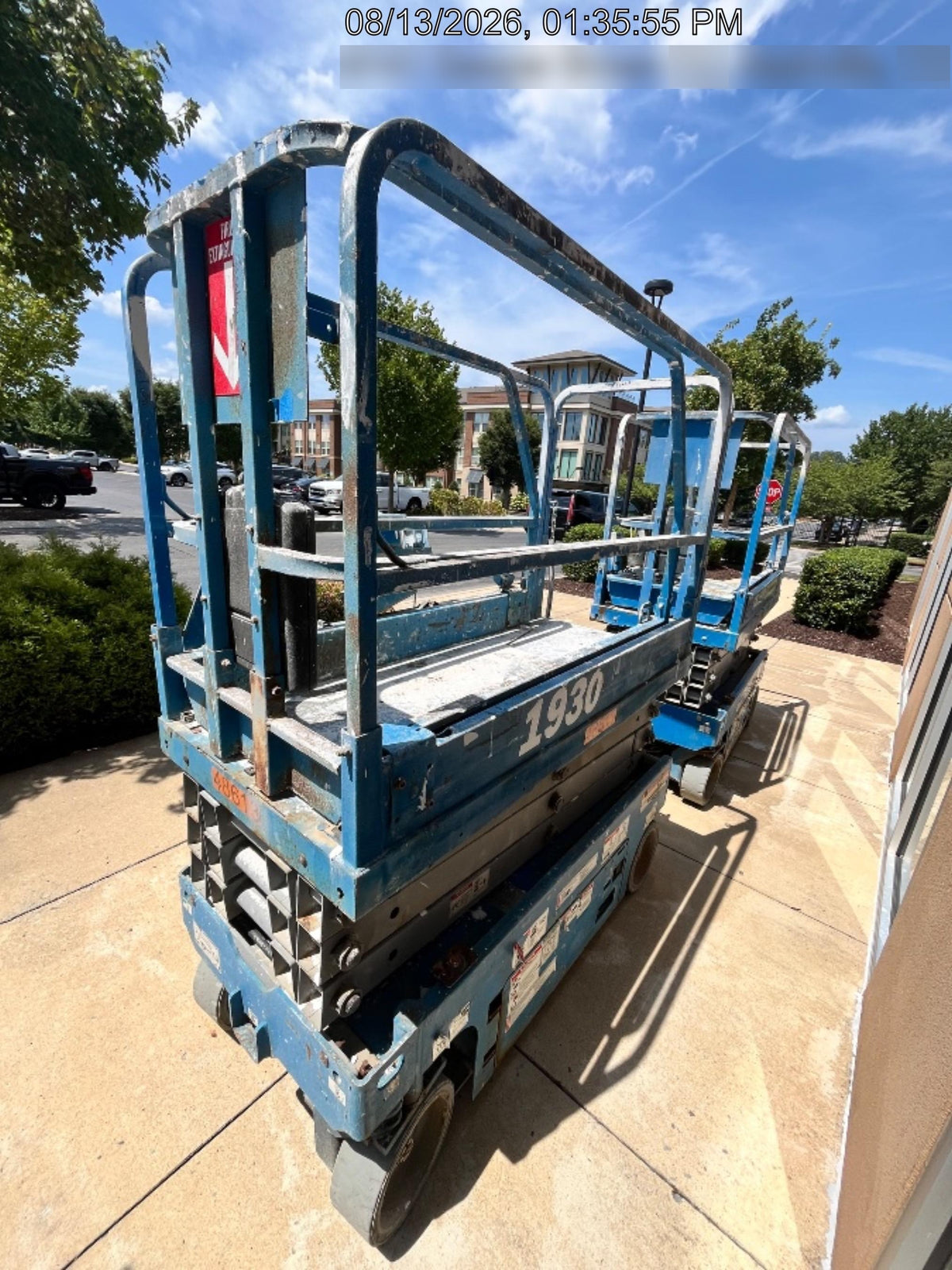 2019 Genie GS-1930 Fixed Rails with Chain Entry