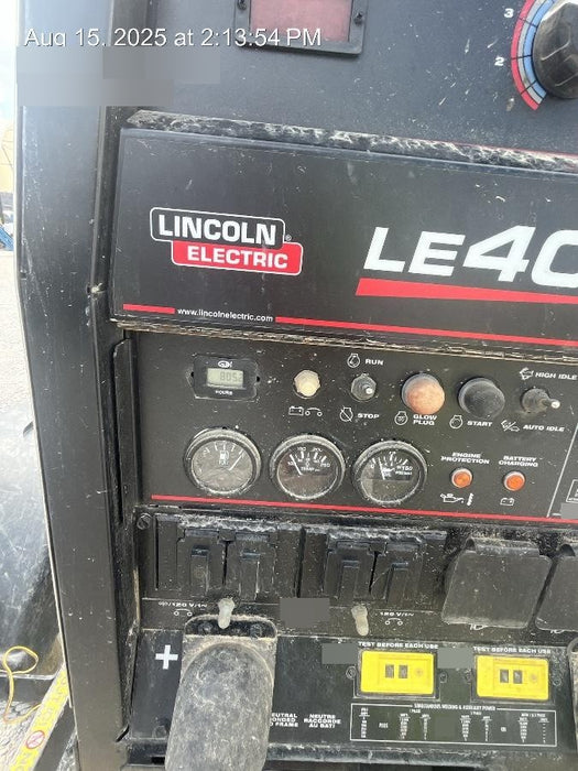 2024 Lincoln Electric LE400 Kubota V1505, Trlr, Cable Rack, Light Kit, ES Decals, T3