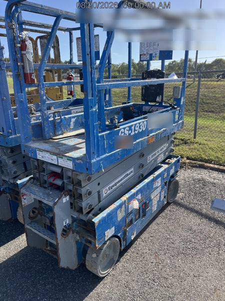 2019 Genie GS-1930 Fixed Rails with Chain Entry