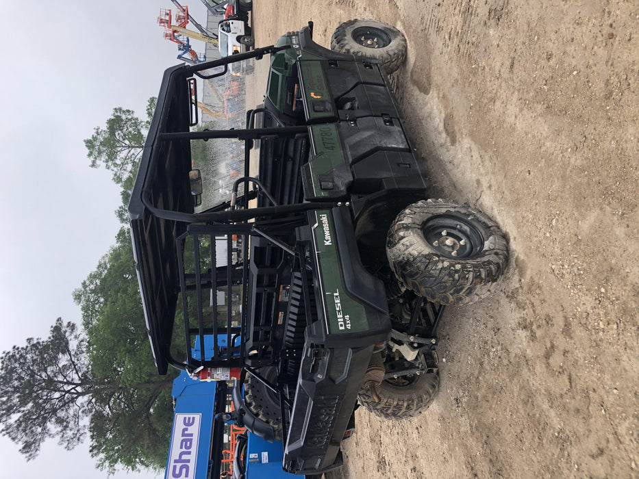 2019 Kawasaki Mule PRO-DXT Standard Options, Backup Alarm, Beacon, Plastic Hard Top, Poly Windshield, Horn Kit