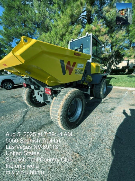 2025 WACKER NEUSON DV605 Cab Turf Tires