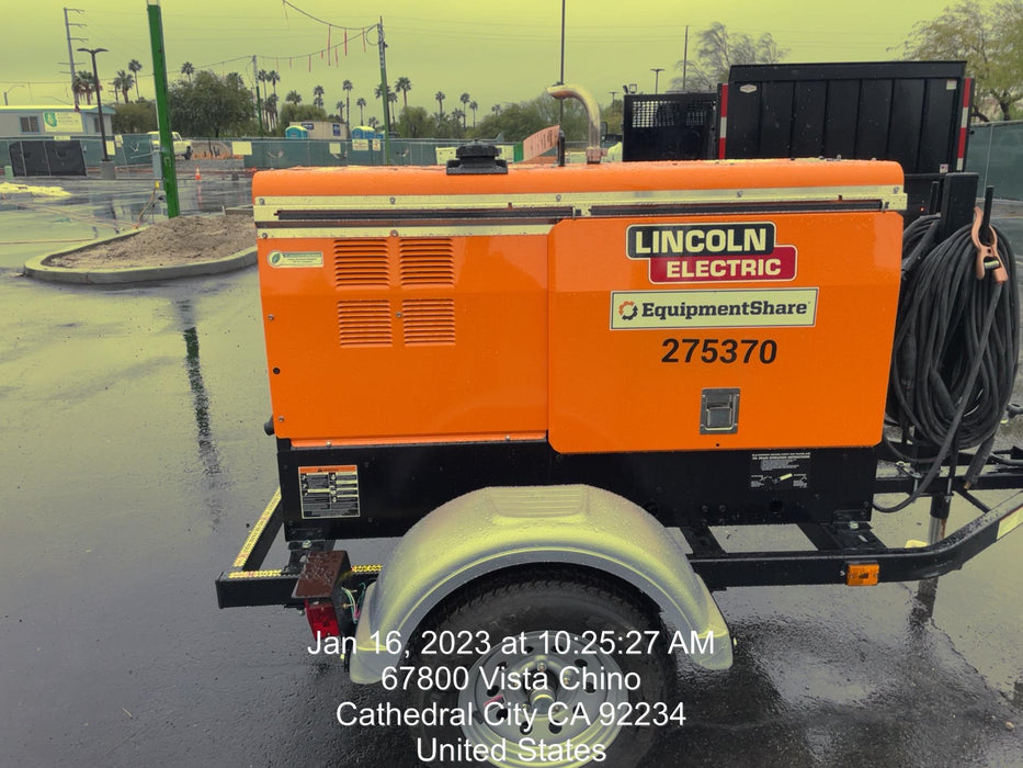 2022 Lincoln Electric LE400 Kubota V1505, Trlr, Cable Rack, Light Kit, ES Decals, T3