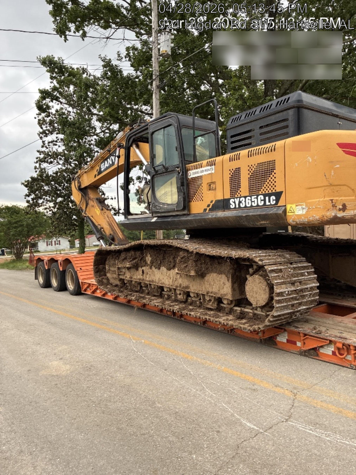 2020 SANY SY365C LC