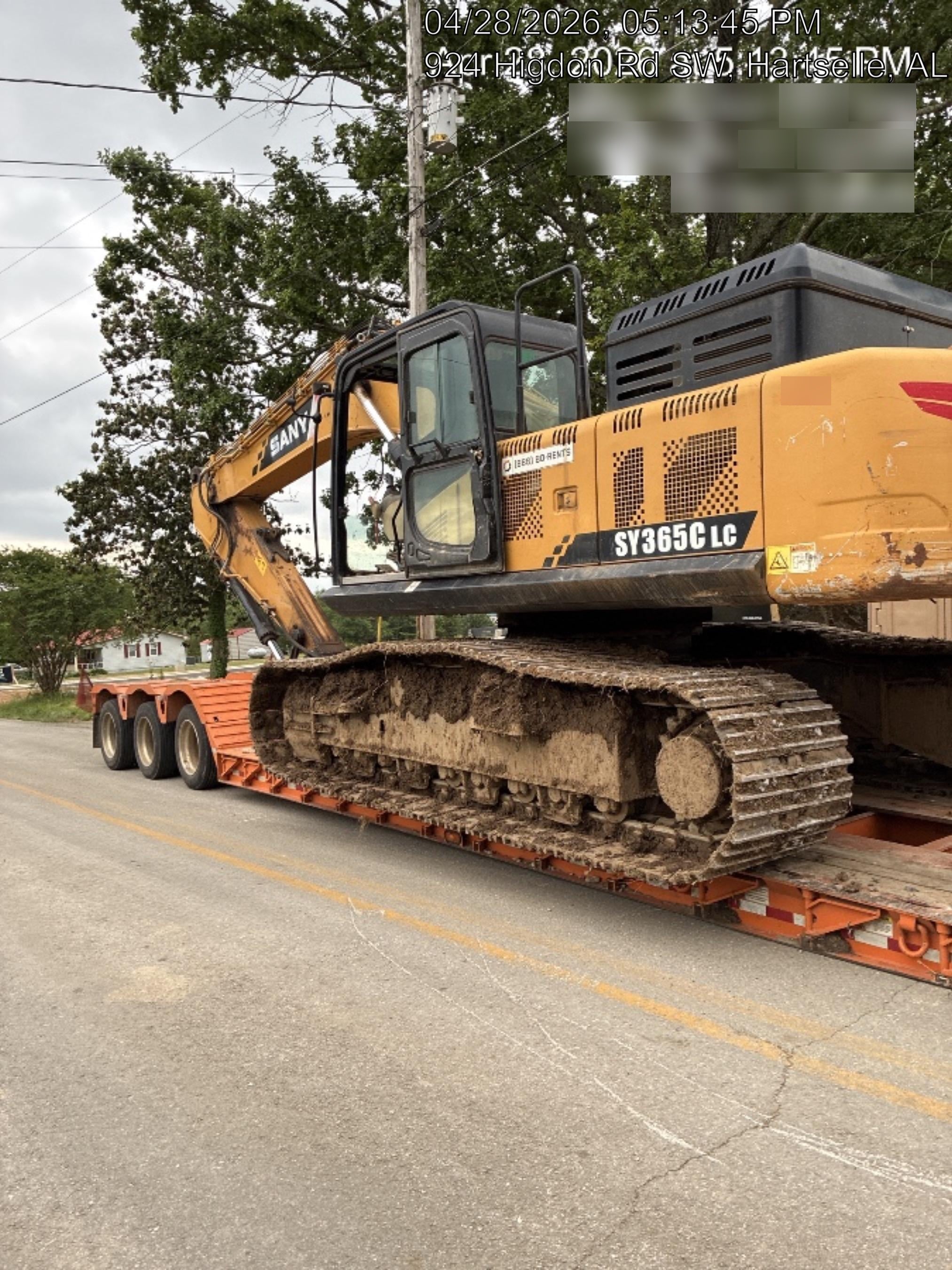 2020 SANY SY365C LC
