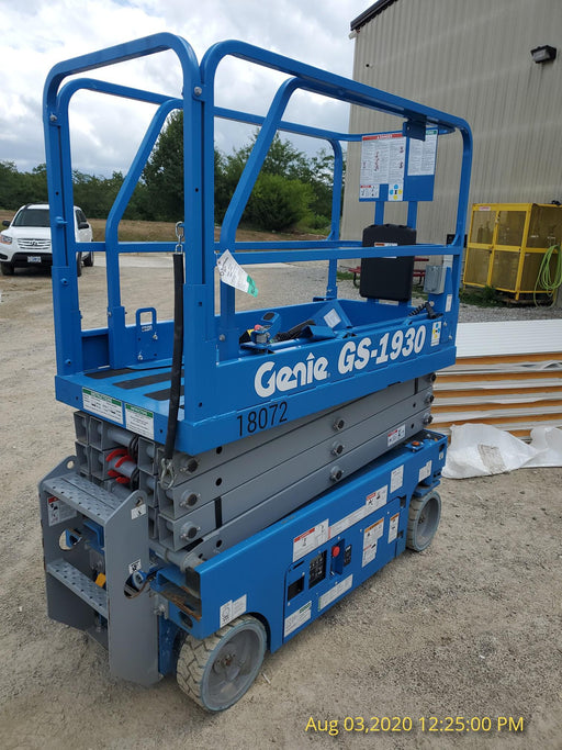 2018 Genie GS-1930 Genie GS-1930 w/Fixed Rail, Chain Entry