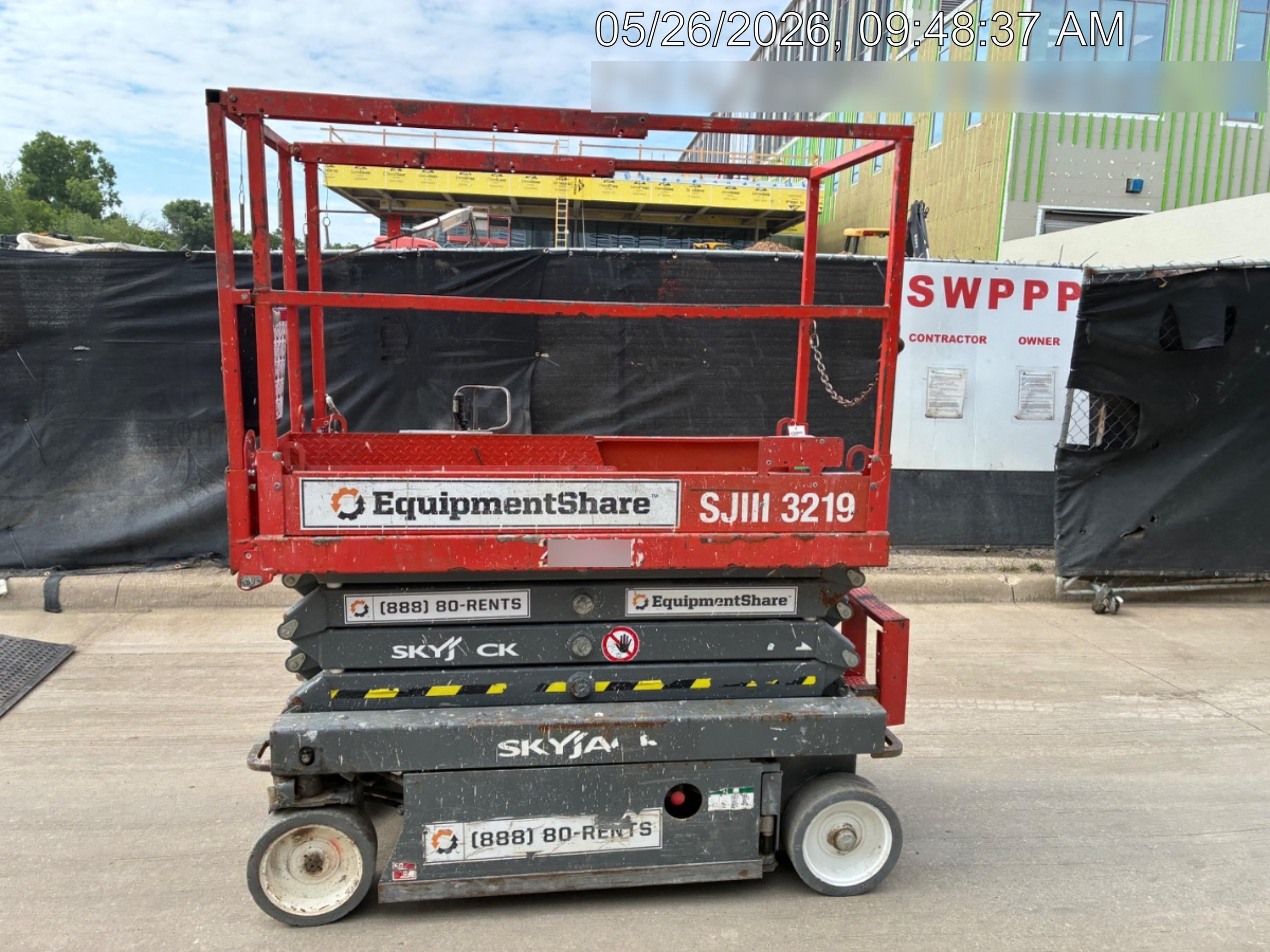 2019 Skyjack SJIII-3219 Standard w/Trojan Batteries