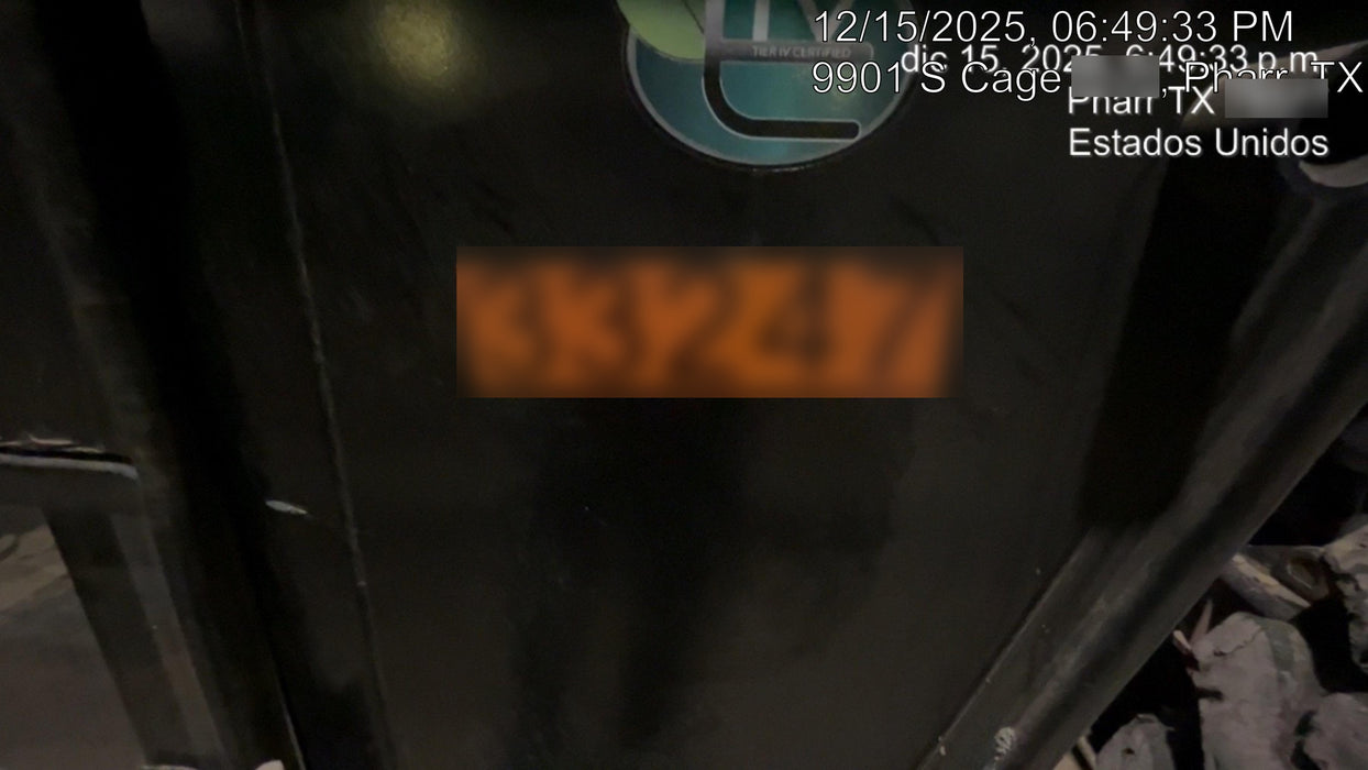 2019 Manitou MTA10055 Cab/Heat/Air, 120 HP, Solid Tires, Work Lights, Lift Hook, Auxiliary Hydraulics w/66" Carriage and 60" Forks