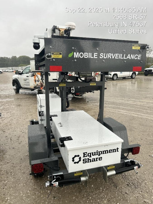 2025 NATIONAL SIGNAL Sunray Solar-Powered Mobile Integrator Tower