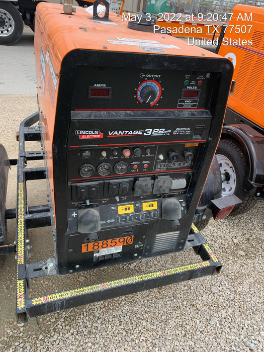 2021 Lincoln Electric Vantage 322 VANTAGE 322 READY-PAK 3