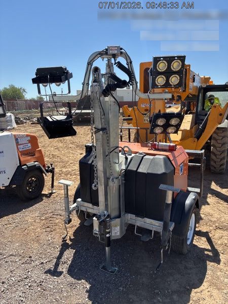 2024 Wanco WLTT-4MM4K Diesel, Deep Sea Controller, Shore Power Plug, Auto Start, (4) 350W LED Floodlights, 4kW Generator, 60 Gal Fuel Tank, 2" Ball, T3
