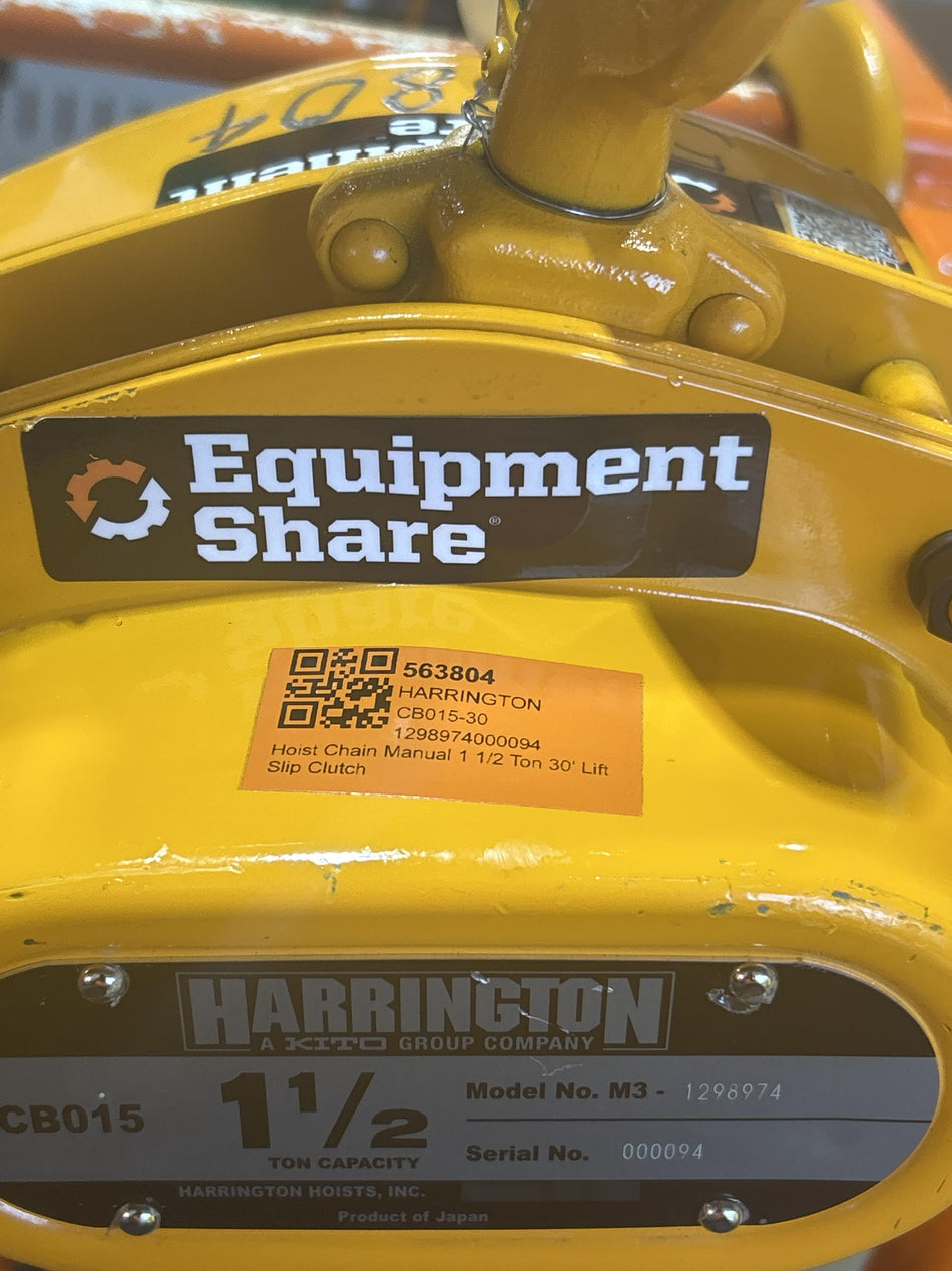 2025 HARRINGTON CB015-30