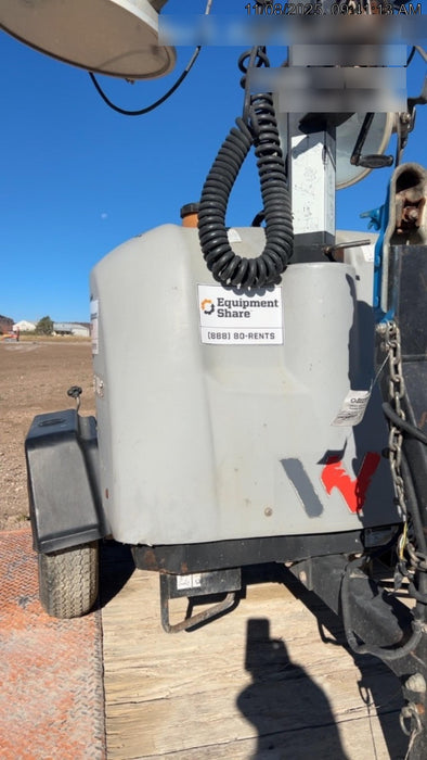 2018 Wacker Neuson LTV6L-MH Wacker Neuson LTV6L Mobile Light Tower w/Fuel Level Sensor Installed