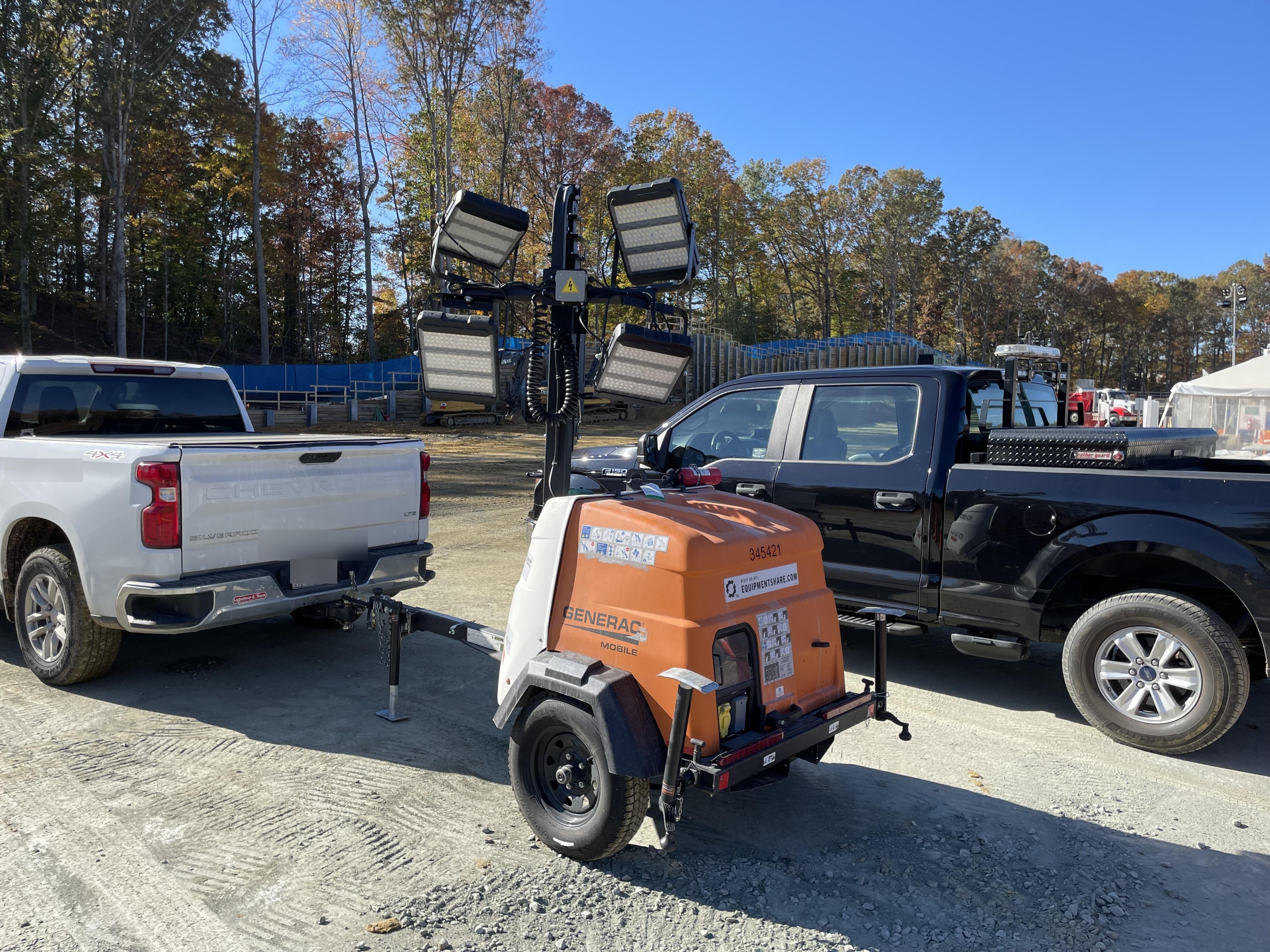 2023 Generac MLT2 Diesel, Flex Switch 120V Input, Powerzone Controller, (4) 320W LED Lights, 4kW Generator, 39.9 Gal Fuel Tank, 2" Ball, T3