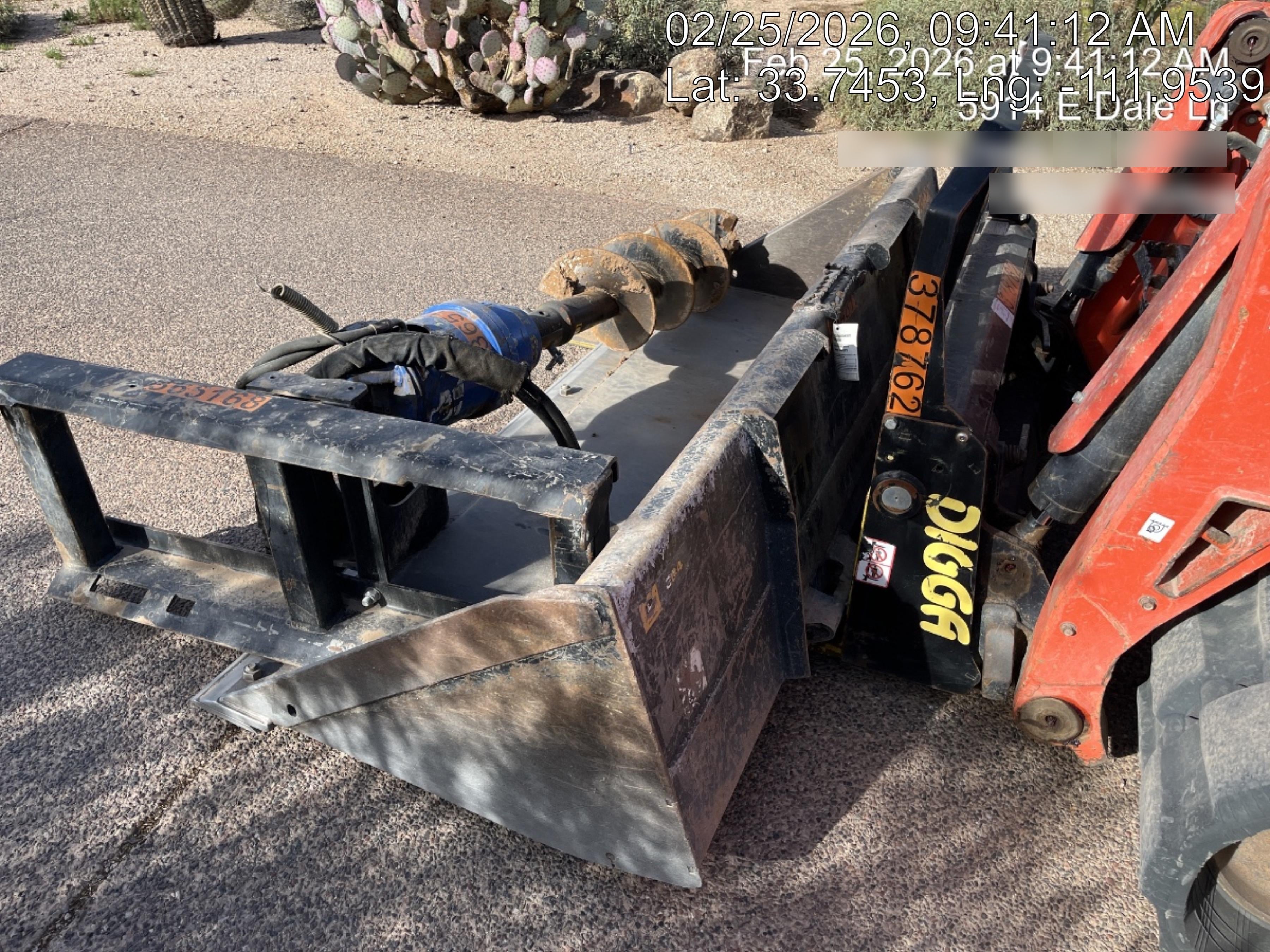 2023 DIGGA 48" Pallet Forks - Digga