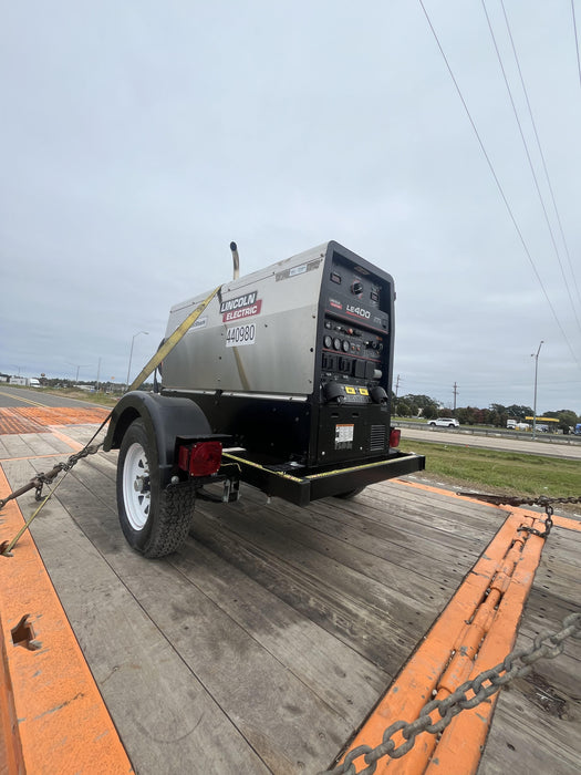 2024 Lincoln Electric LE400 Kubota V1505, Trlr, Cable Rack, Light Kit, ES Decals, T3