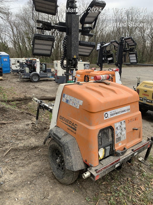 2023 Generac MLT2 Diesel, Flex Switch 120V Input, Powerzone Controller, (4) 320W LED Lights, 4kW Generator, 39.9 Gal Fuel Tank, 2" Ball, T3