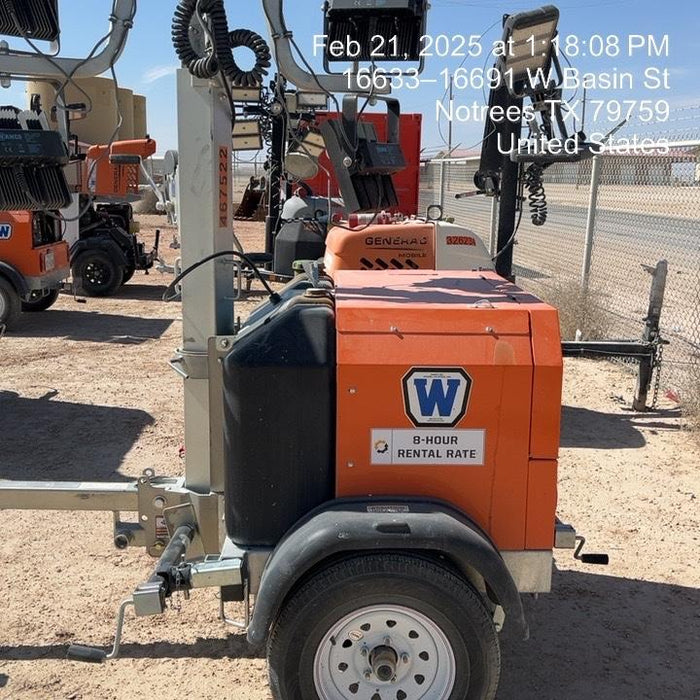 2024 Wanco WLTT-4MM4K Diesel, Deep Sea Controller, Shore Power Plug, Auto Start, (4) 350W LED Floodlights, 4kW Generator, 60 Gal Fuel Tank, 2" Ball, T3