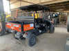 2022 Kubota RTV-X1140W-H Plastic Canopy, Windshield Acrylic Clear, LED Strobe Light, Wire Harness Kit, Back up Alarm