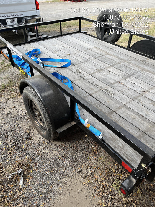 2024 BIG TEX TRAILER 35SA-10 BK4RG