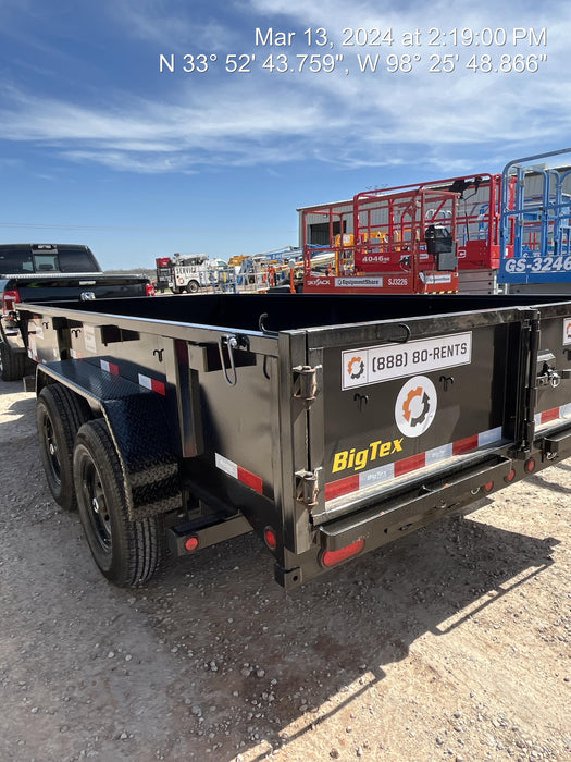 2024 BIG TEX TRAILER 14LD-14BK