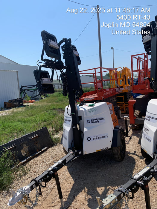 2023 Generac MLT2 Diesel, Flex Switch 120V Input, Powerzone Controller, (4) 320W LED Lights, 4kW Generator, 39.9 Gal Fuel Tank, 2" Ball, T3