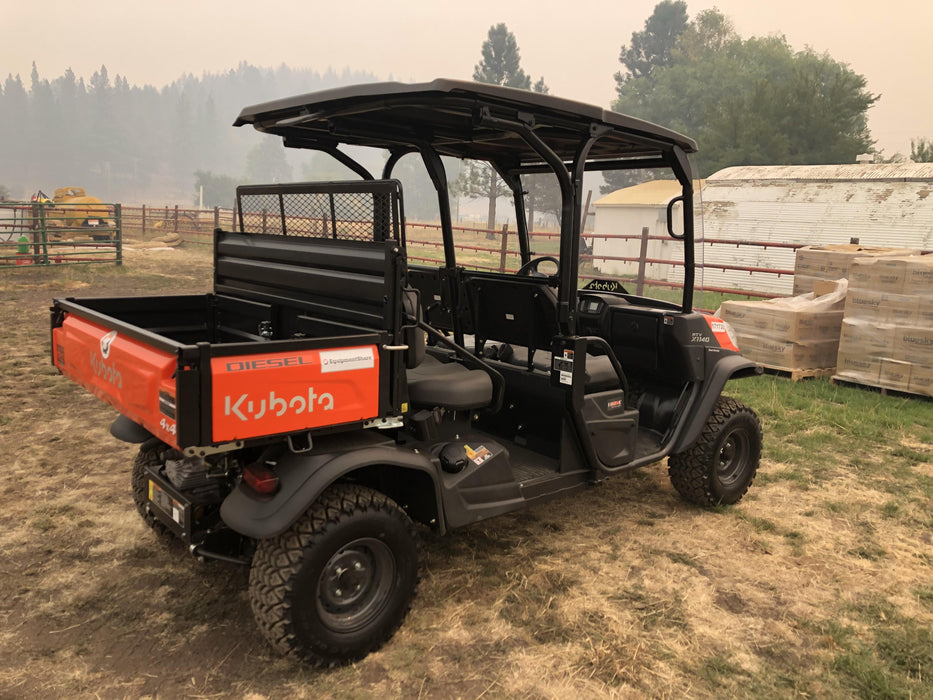 2021 Kubota RTV-X1140W-H Plastic Canopy, Windshield Acrylic Clear, LED Strobe Light, Wire Harness Kit, Back up Alarm