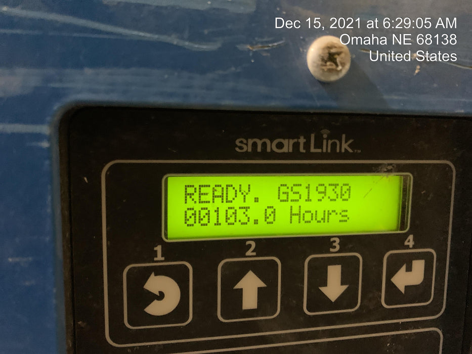 2020 Genie GS-1930 Standard Machine