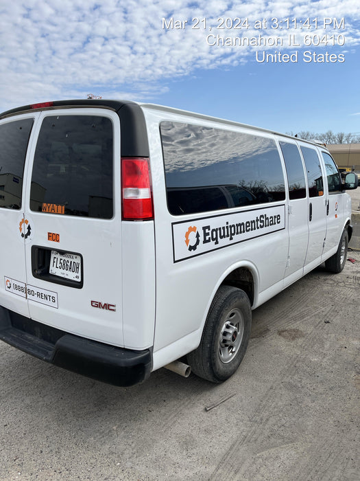2023 GMC Savana 3500 - Rental