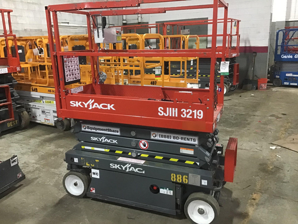 2018 Skyjack SJIII-3219 Standard Rental Specs