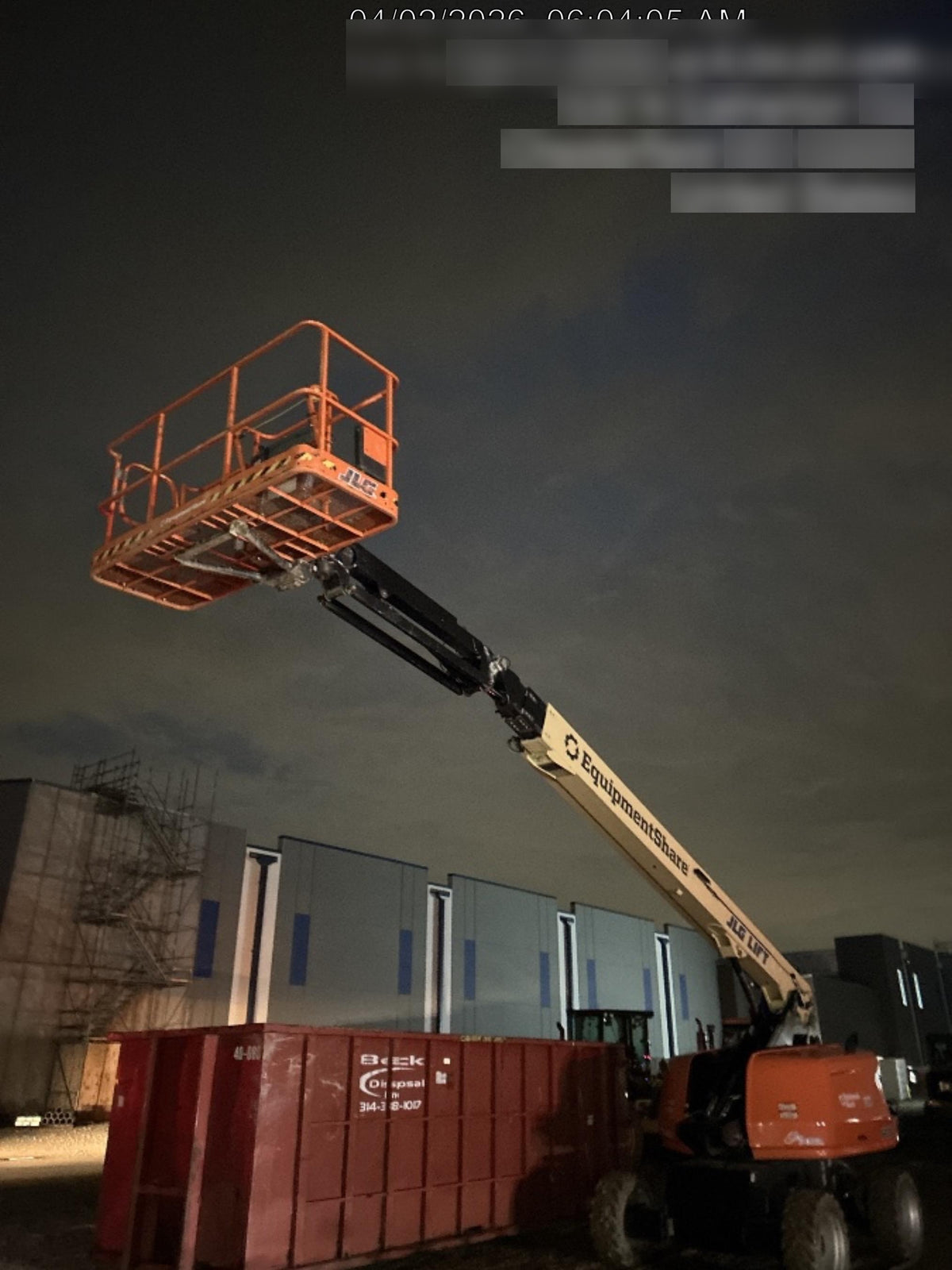 2023 JLG 660SJ