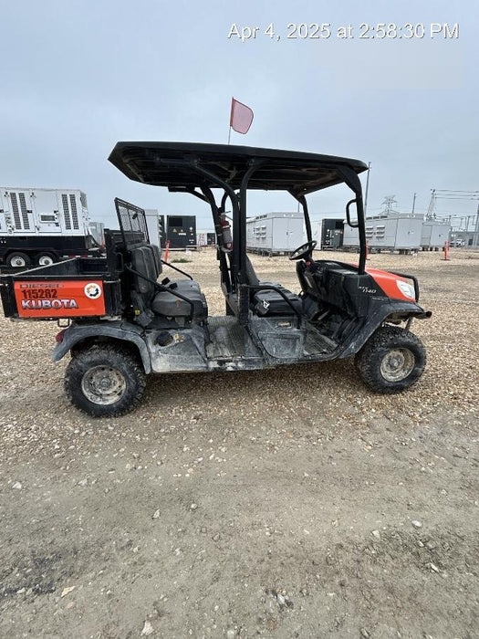 Kubota RTV-X1140W-H Kubota RTVX1140WH 4wd Utility Cart, LED Strobe, Windshield Tempered Glass, Plastic Canopy, Wire Harness Kit, Backup Alarm