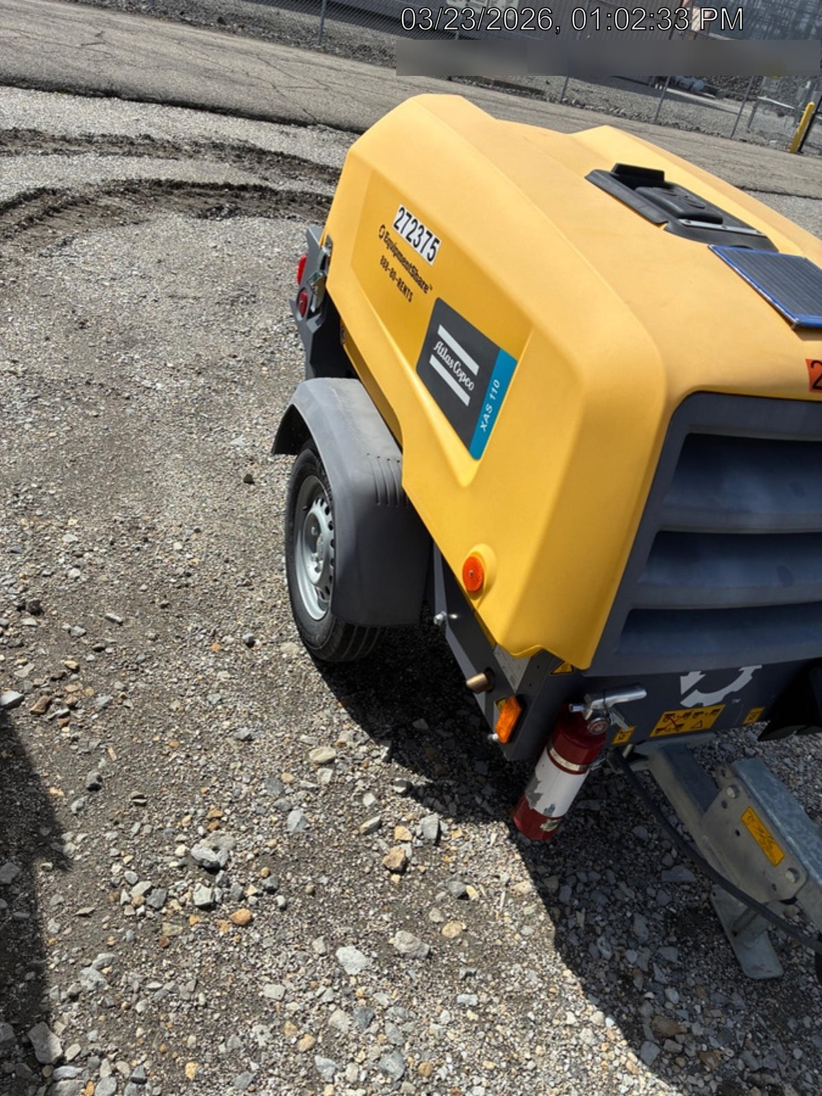 2022 ATLAS COPCO XAS 110