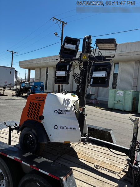 2024 Generac MLT2 Diesel, Flex Switch 120V Input, Powerzone Controller, 
(4) 320W LED Lights, 4kW Generator, 39.9 Gal Fuel Tank, 2" Ball, T3