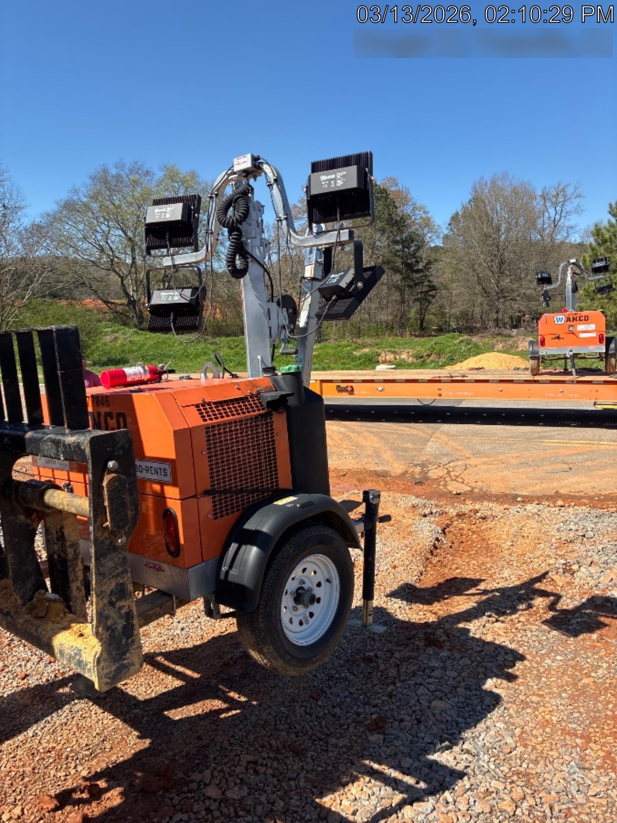 2023 Wanco WLTT-4MM4K Diesel, Deep Sea Controller, Shore Power Plug, Auto Start, (4) 350W LED Floodlights, 4kW Generator, 60 Gal Fuel Tank, 2" Ball, T3