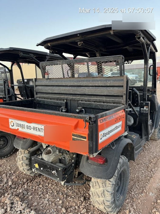 Kubota RTV-X1140W-H 4wd Utility Cart, LED Strobe, Windshield Tempered Glass, Plastic Canopy, Wire Harness Kit, Backup Alarm