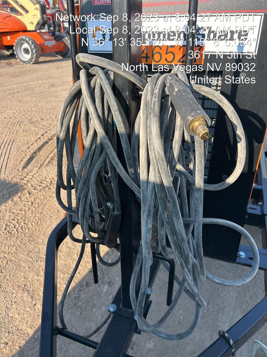 2022 Lincoln Electric LE400 Kubota V1505, Trlr, Cable Rack, Light Kit, ES Decals, T3